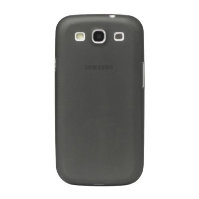 Ploniausias pasaulyje juodas Samsung Galaxy S3 i9300 dėklas (nugarėlė) / Priedai.lt