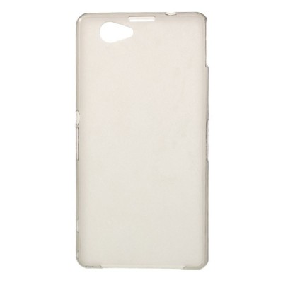 Ploniausias pasaulyje pilkas Sony Xperia Z1 Compact dėklas (nugarėlė) / Priedai.lt