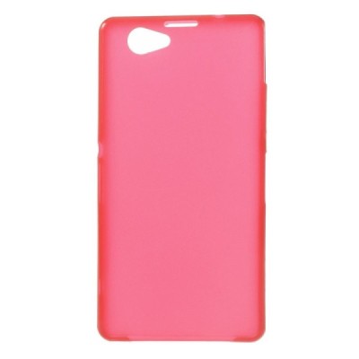 Ploniausias pasaulyje raudonas Sony Xperia Z1 Compact dėklas (nugarėlė) / Priedai.lt