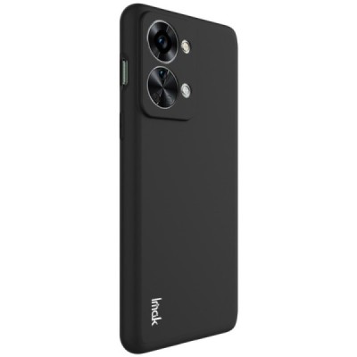 OnePlus Nord 2T 5G „Imak“ cieta silikona (TPU) melns apvalks | vacins.lv