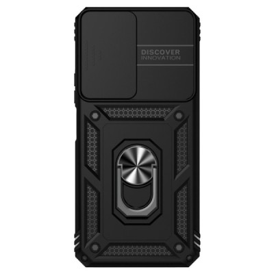 Huawei Honor X7 „Kickstand“ pastiprinātas aizsardzības melns apvalks | Vacins.lv