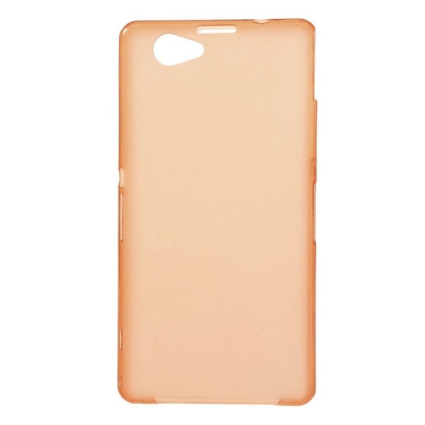 Ploniausias pasaulyje dėklas - oranžinis (Xperia Z1 Compact)