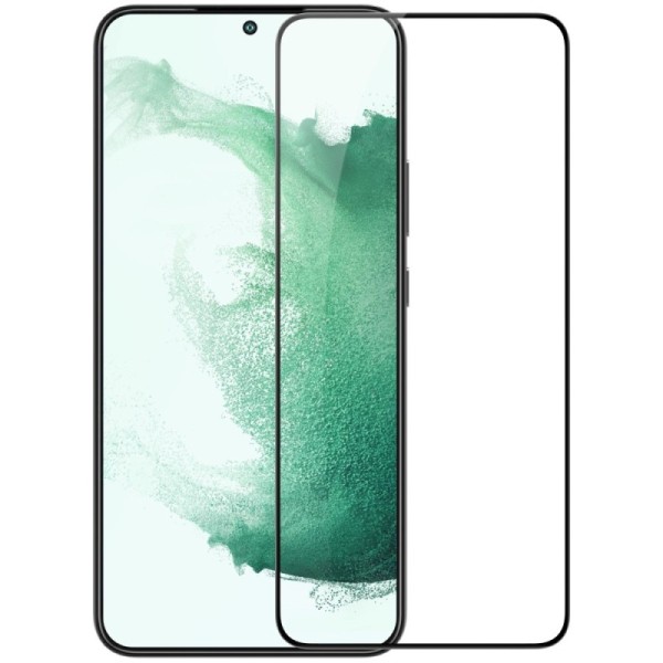 „Nillkin“ CP 9H Tempered Glass apsauginis ekrano stiklas 0.33 mm - juodas (Galaxy S22 5G)