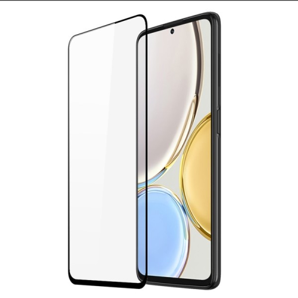 „Dux Ducis“ Tempered Glass pilnīgi aizsedzams ekrāna aizsargstikls 2.5D - melns (Honor Magic 4 Lite 5G)
