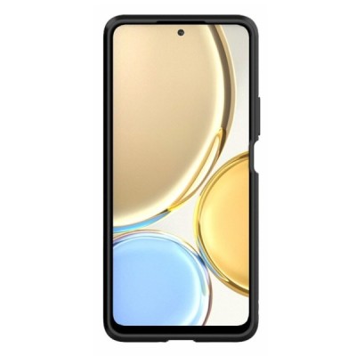 Sustiprintos apsaugos „Kickstand“ Huawei Honor Magic 4 Lite 5G juodas kieto silikono (TPU) ir plastiko dėklas | Priedai.lt