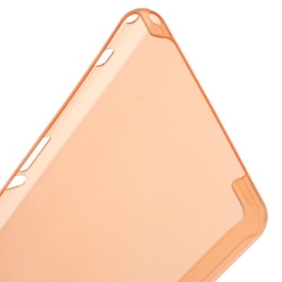 Ploniausias pasaulyje oranžinis Sony Xperia Z1 Compact dėklas (nugarėlė) / Priedai.lt