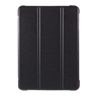 Apple iPad Mini (iPad Mini 2, iPad Mini 3, iPad Mini 4, iPad Mini 5) atvēramais melns maciņš - maks ar vietu, kur ielikt stylus 