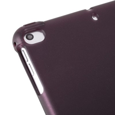 Apple iPad Mini (iPad Mini 2, iPad Mini 3, iPad Mini 4, iPad Mini 5) atvēramais melns maciņš - maks ar vietu, kur ielikt stylus 