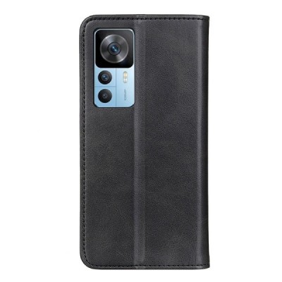 Xiaomi 12T (12T Pro) „Split“ sērijas melns atvērams maciņš, maks | Vacins.lv