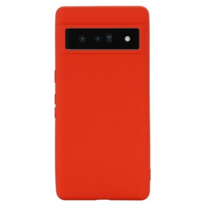 Google Pixel 7 Shell cieta silikona (TPU) apvalks - sarkans | vacins.lv