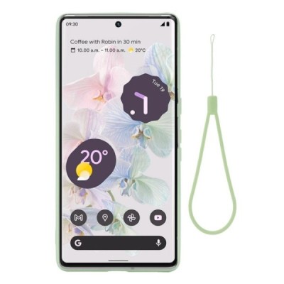 Google Pixel 7 Shell cieta silikona (TPU) apvalks - zaļš | Vacins.lv