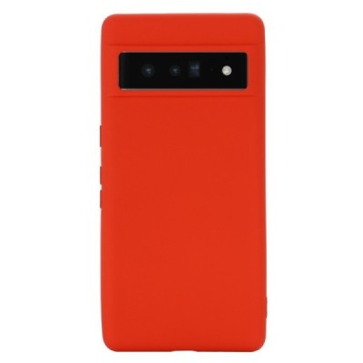 Google Pixel 7 Pro Shell cieta silikona (TPU) apvalks - sarkans | vacins.lv