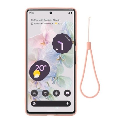 Google Pixel 7 Pro Shell cieta silikona (TPU) apvalks - rozs | vacins.lv