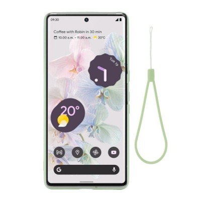 Google Pixel 7 Pro Shell cieta silikona (TPU) apvalks - zaļš | Vacins.lv