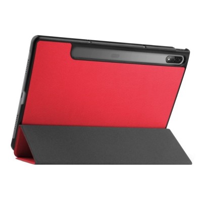 Lenovo Tab P12 Pro 12.6" (Q706F) atvēramais sarkans maciņš | Vacins.lv