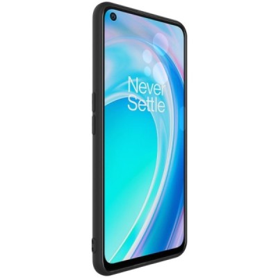 OnePlus Nord CE 2 Lite 5G „Imak“ cieta silikona (TPU) melns apvalks | vacins.lv
