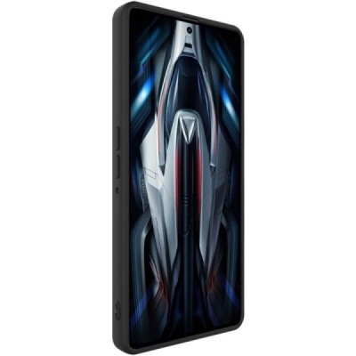 Xiaomi Poco F4 GT „Imak“ kieto silikono TPU juodas dėklas - nugarėlė | Priedai.lt