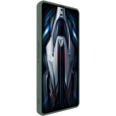 Xiaomi Poco F4 GT „Imak“ cieta silikona (TPU) zaļš apvalks | Vacins.lv