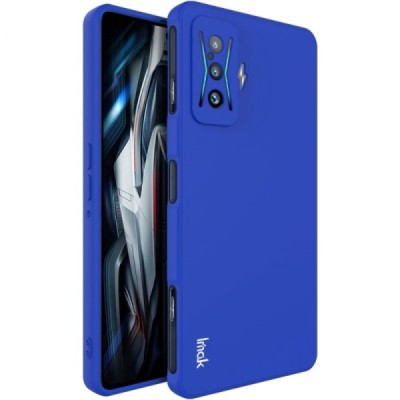 Xiaomi Poco F4 GT Imak cieta silikona (TPU) zils vāciņš | Vacins.lv