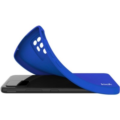 Xiaomi Poco F4 GT Imak cieta silikona (TPU) zils vāciņš | Vacins.lv