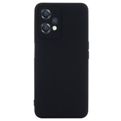 OnePlus Nord CE 2 Lite 5G „Shell“ cieta silikona (TPU) melns apvalks | vacins.lv