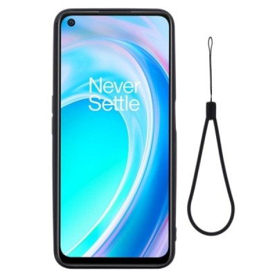 OnePlus Nord CE 2 Lite 5G „Shell“ cieta silikona (TPU) melns apvalks | vacins.lv