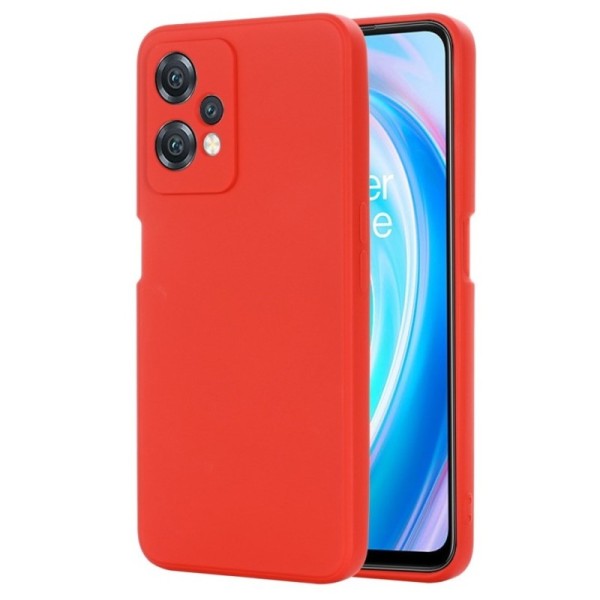 „Shell“ cieta silikona (TPU) apvalks - sarkans (OnePlus Nord CE 2 Lite 5G)