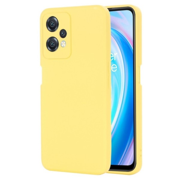 „Shell“ cieta silikona (TPU) apvalks - dzeltens (OnePlus Nord CE 2 Lite 5G)