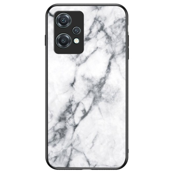 „Marble“ cieta silikona (TPU) apvalks - balts (OnePlus Nord CE 2 Lite 5G)