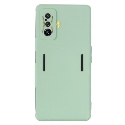 Xiaomi Poco F4 GT „Shell“ cieta silikona (TPU) zaļš apvalks | Vacins.lv
