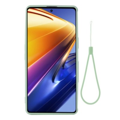 Xiaomi Poco F4 GT „Shell“ cieta silikona (TPU) zaļš apvalks | Vacins.lv