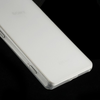Ploniausias pasaulyje baltas Sony Xperia Z2 dėklas (nugarėlė) / Priedai.lt