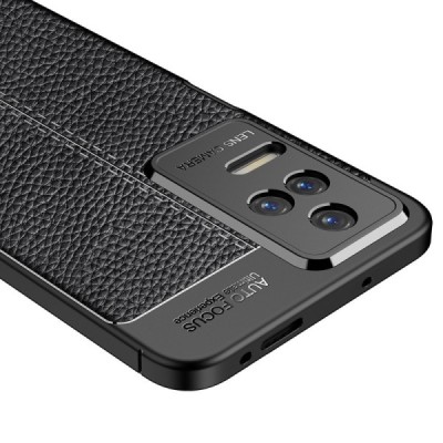 Xiaomi Poco F4 5G FOCUS cieta silikona (TPU) melns apvalks | vacins.lv