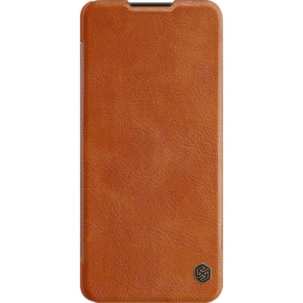 „Nillkin“ Qin atverčiamas dėklas - rudas (Galaxy A23 5G / A23 4G)