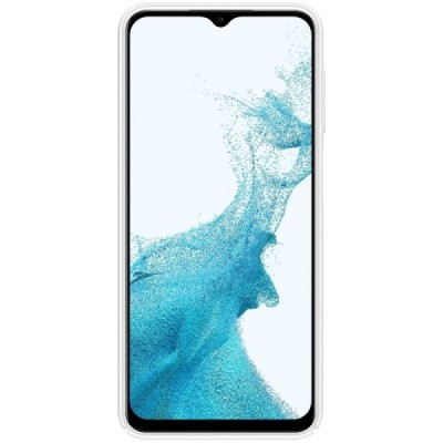 Nillkin Frosted Shield Samsung Galaxy A23 5G (SM-A236B, SM-A235F) baltas plastikinis dėklas | Priedai.lt