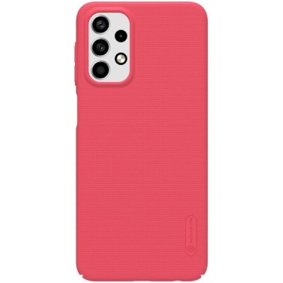 Nillkin Frosted Shield Samsung Galaxy A23 5G (SM-A236B, SM-A235F) sarkans plastmasas futrālis | Vacins.lv