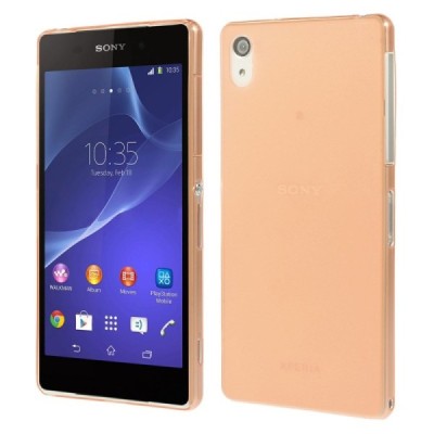 Sony Xperia Z2 pasaulē planākais oranžs futrālis / Vacins.lv