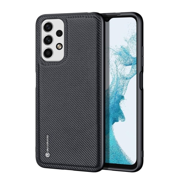 „Dux Ducis“ Fino apvalks - melns (Galaxy A23 5G / A23 4G)