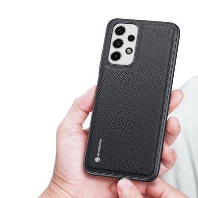 Samsung Galaxy A23 5G (SM-A236B, SM-A235F) „Dux Ducis“ Fino melns apvalks | vacins.lv