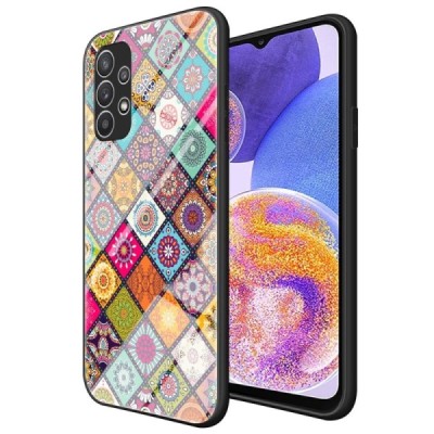 Samsung Galaxy A23 5G (SM-A236B, SM-A235F) „Pattern“ cieta silikona (TPU) krāsains apvalks | Vacins.lv