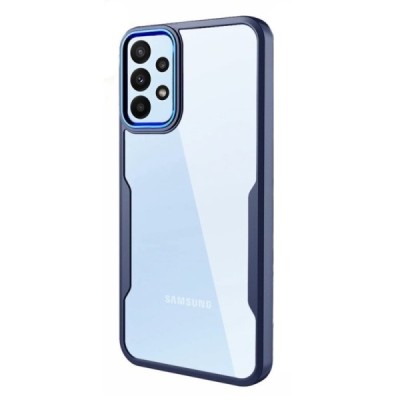 Samsung Galaxy A23 5G (SM-A236B, SM-A235F) „Fashion“ dzidrs apmales zilā krāsā apvalks | Vacins.lv