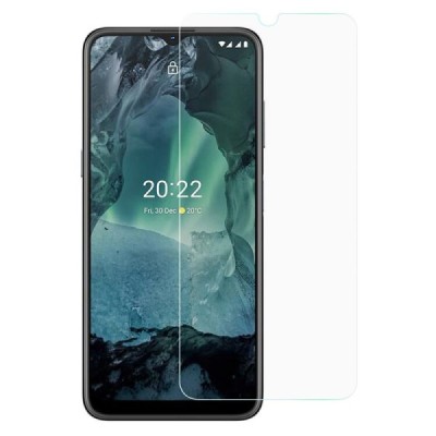 Nokia G21 „Calans“ 9H Tempered Glass sustiprintos apsaugos skaidrus pilnai dengiantis apsauginis ekrano stiklas 0,3 mm | Priedai