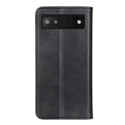 Google Pixel 6A „Split“ sērijas melns atvērams maciņš, maks | Vacins.lv