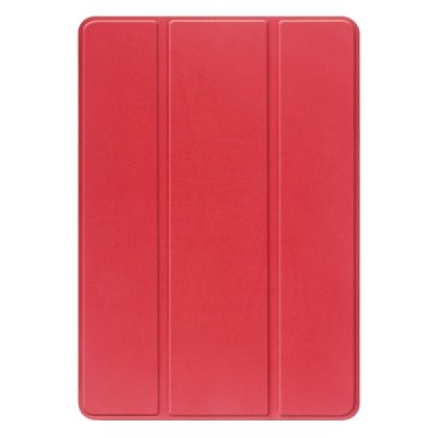 Lenovo Tab M10 Plus 10.6" Gen 3 atvēramais sarkans maciņš - maks ar vietu, kur ielikt stylus | Vacins.lv