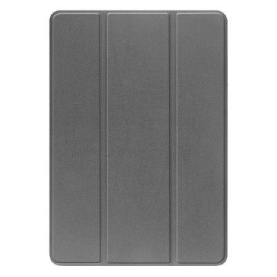 Lenovo Tab M10 Plus 10.6" Gen 3 atvēramais pelēks maciņš - maks ar vietu, kur ielikt stylus | Vacins.lv