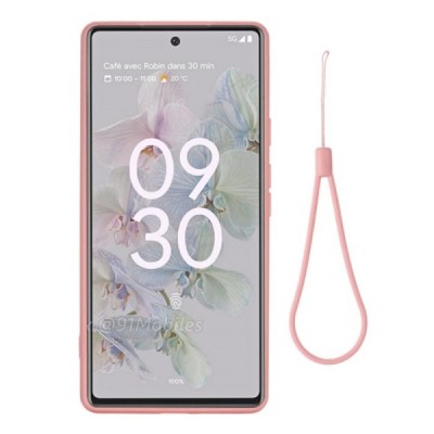 Google Pixel 6A Shell cieta silikona (TPU) apvalks - rozs | vacins.lv