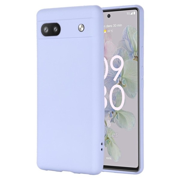 „Shell“ cieta silikona (TPU) apvalks - violets (Pixel 6A)