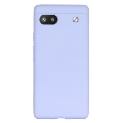 Google Pixel 6A Shell cieta silikona (TPU) apvalks - violets | vacins.lv