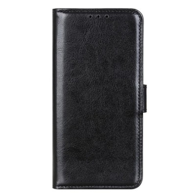 Samsung Galaxy S21 (G991B) atvēramais ādas melns maciņš (maks) | Vacins.lv