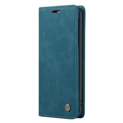 Samsung Galaxy S7 Edge (G935) CaseMe Retro solidus atverčiamas žalias odinis dėklas - knygutė | Priedai.lt